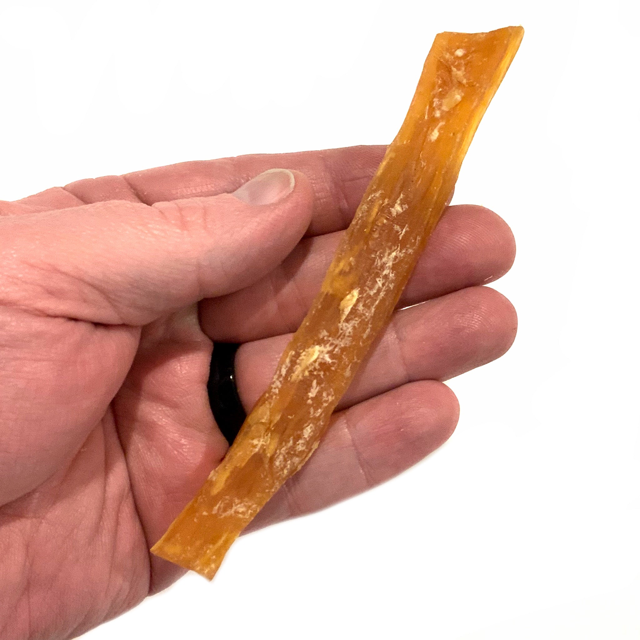5" Back Strap Sticks for Dogs – Low-Odor, 100% Cattle Chews