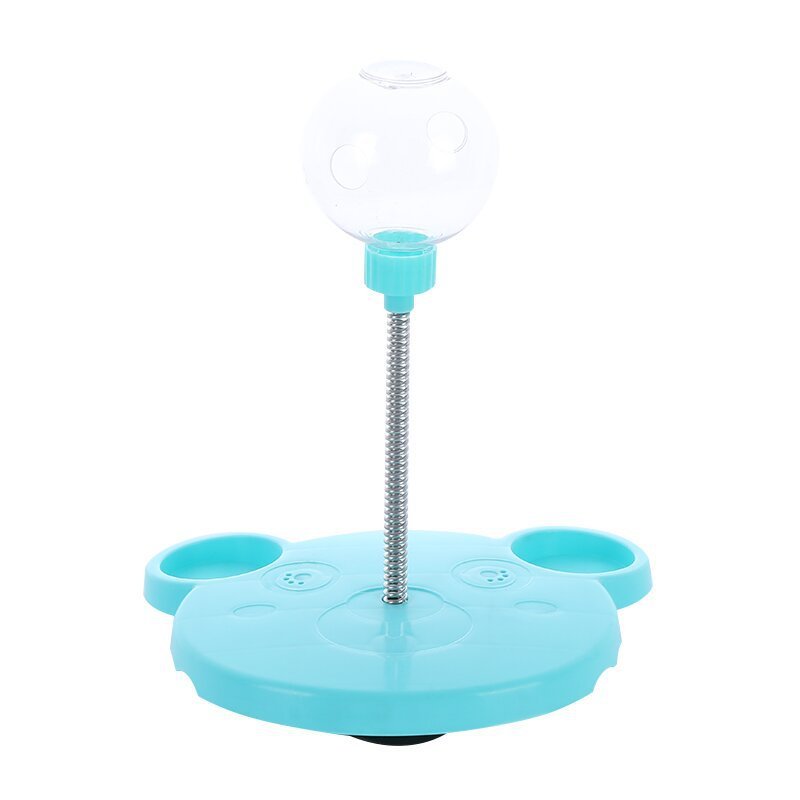 Leaky Ball Suction Cup Toy for Cats and Dogs, Slow Feeder Design