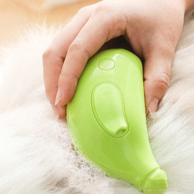 Rechargeable Steam Pet Brush for Cats and Dogs