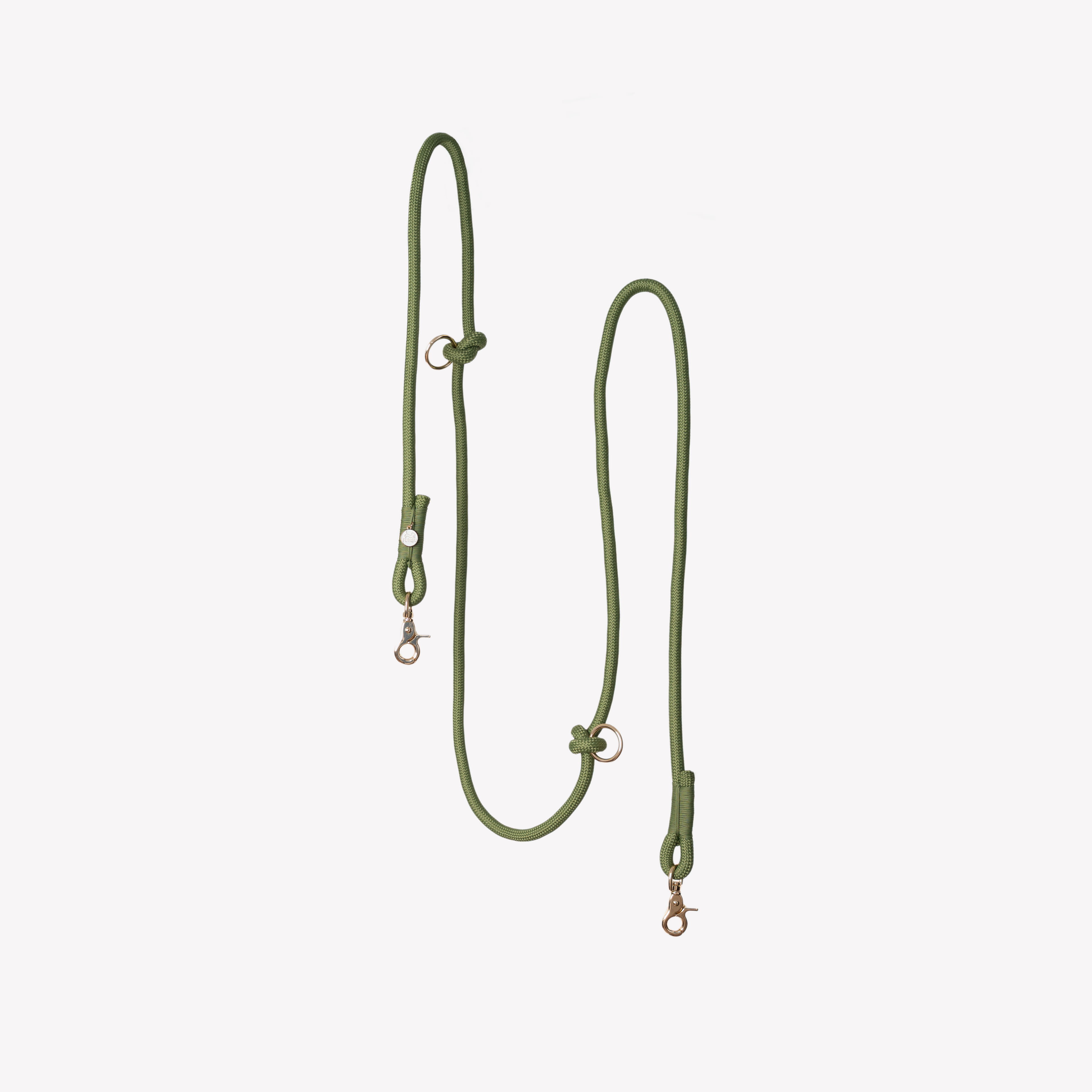 Hands-Free Braided Dog Leash – Adjustable Waist or Shoulder Use