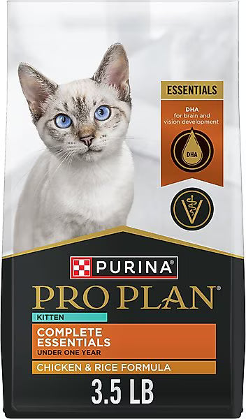 Kitten Dry Food with Chicken for Healthy Growth and Development