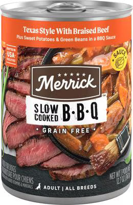 High-Protein Canned Dog Food with Deboned Beef, Sweet Potato & Green Bean