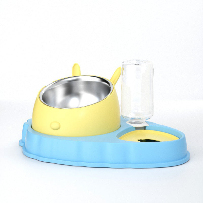 Stainless Steel Pet Bowl with Non-Slip Base for Dogs and Cats