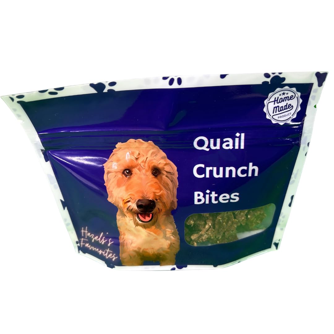 Undique Quail Crunch Bites Organic Dog Treats