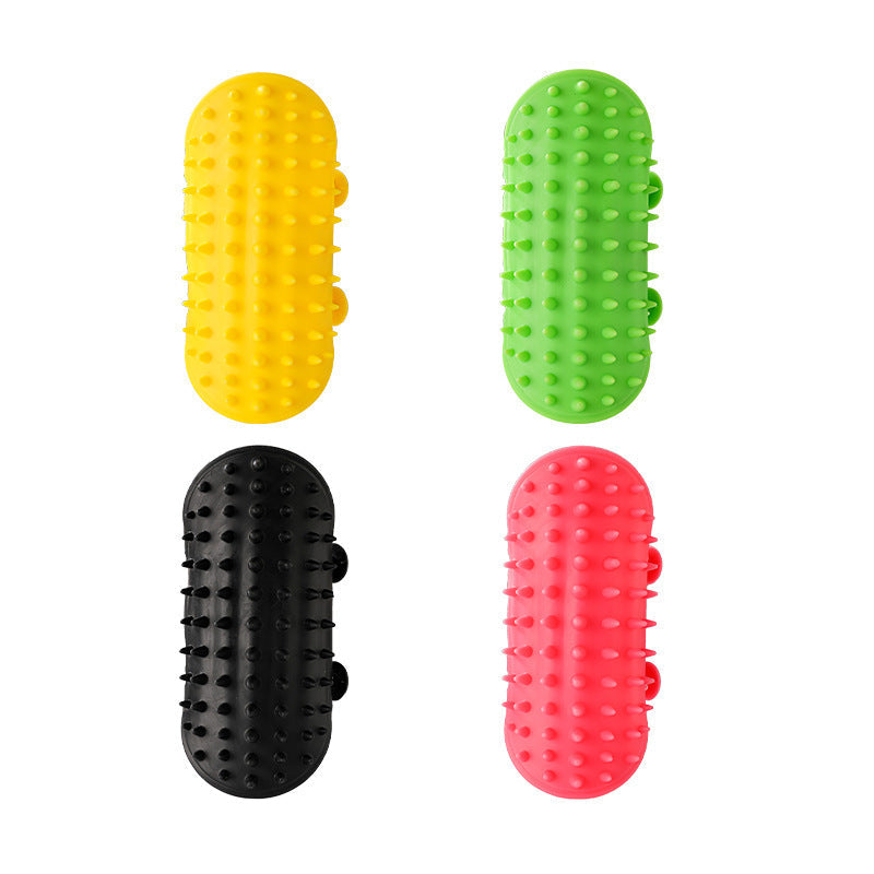 Silicone Pet Itch Relief Massage Grooming Tool for Cats & Dogs