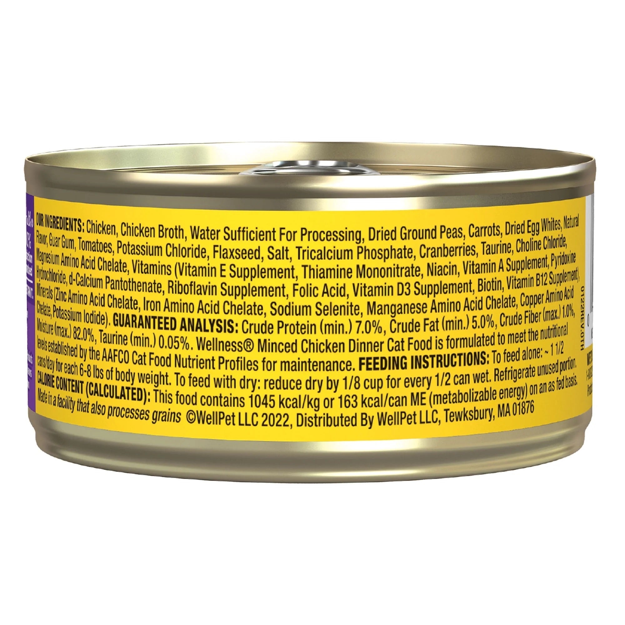 Grain-Free Chicken & Turkey Wet Cat Food with Omega Fatty Acids