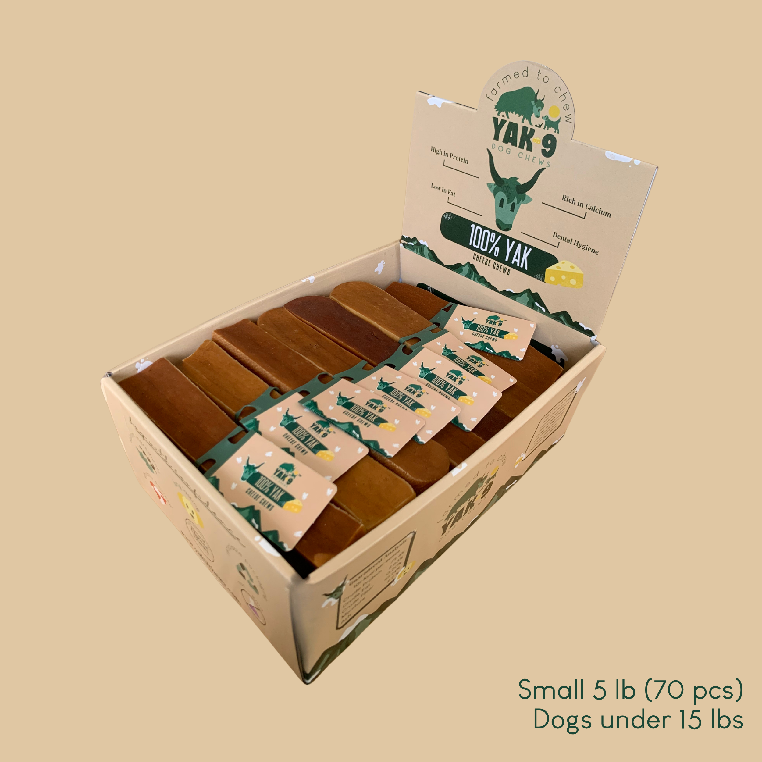 Yak-9 Himalayan Yak Milk Dog Chew