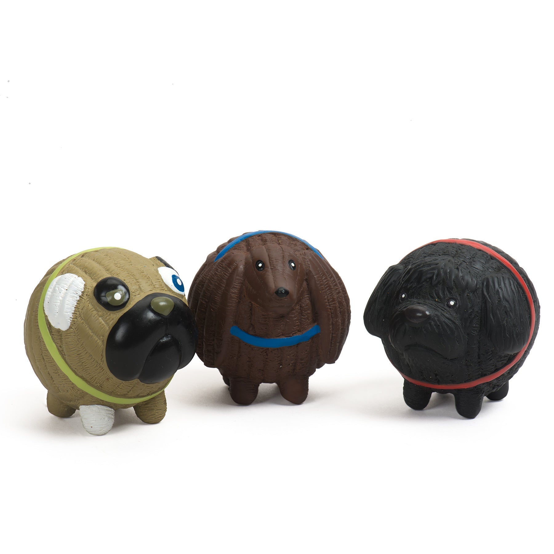 Ruff-Tex Small Breed Dog Toy 3-Pack – Wally, Puggie, Finbar