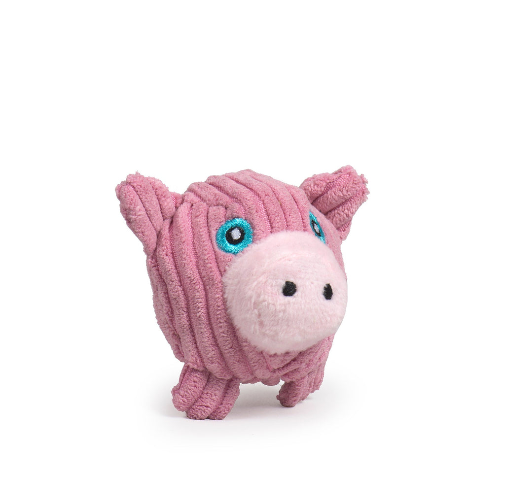 Wee Corduroy Crew Small Dog Plush Toy Set, 5-Pack