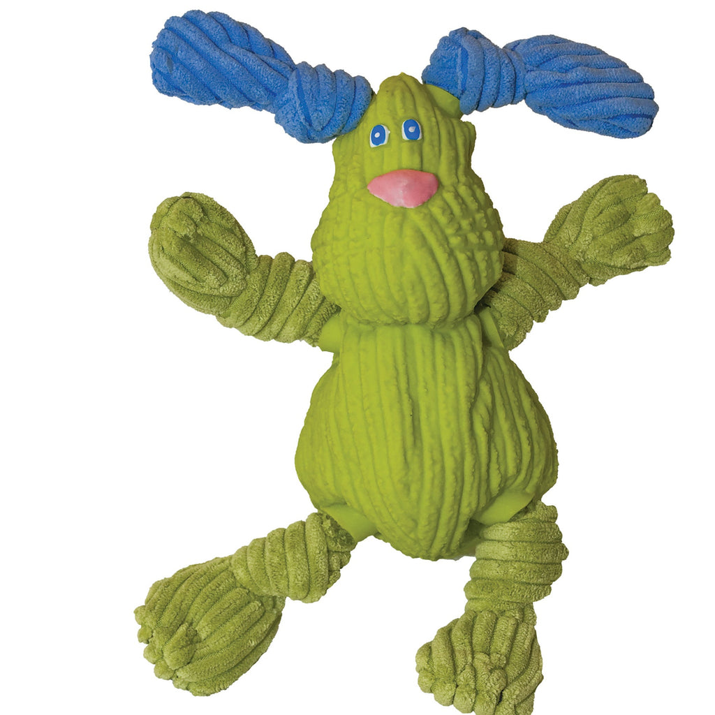 Bugsy Bunny Plush and Ruff-Tex Dog Toy, 10-Inch
