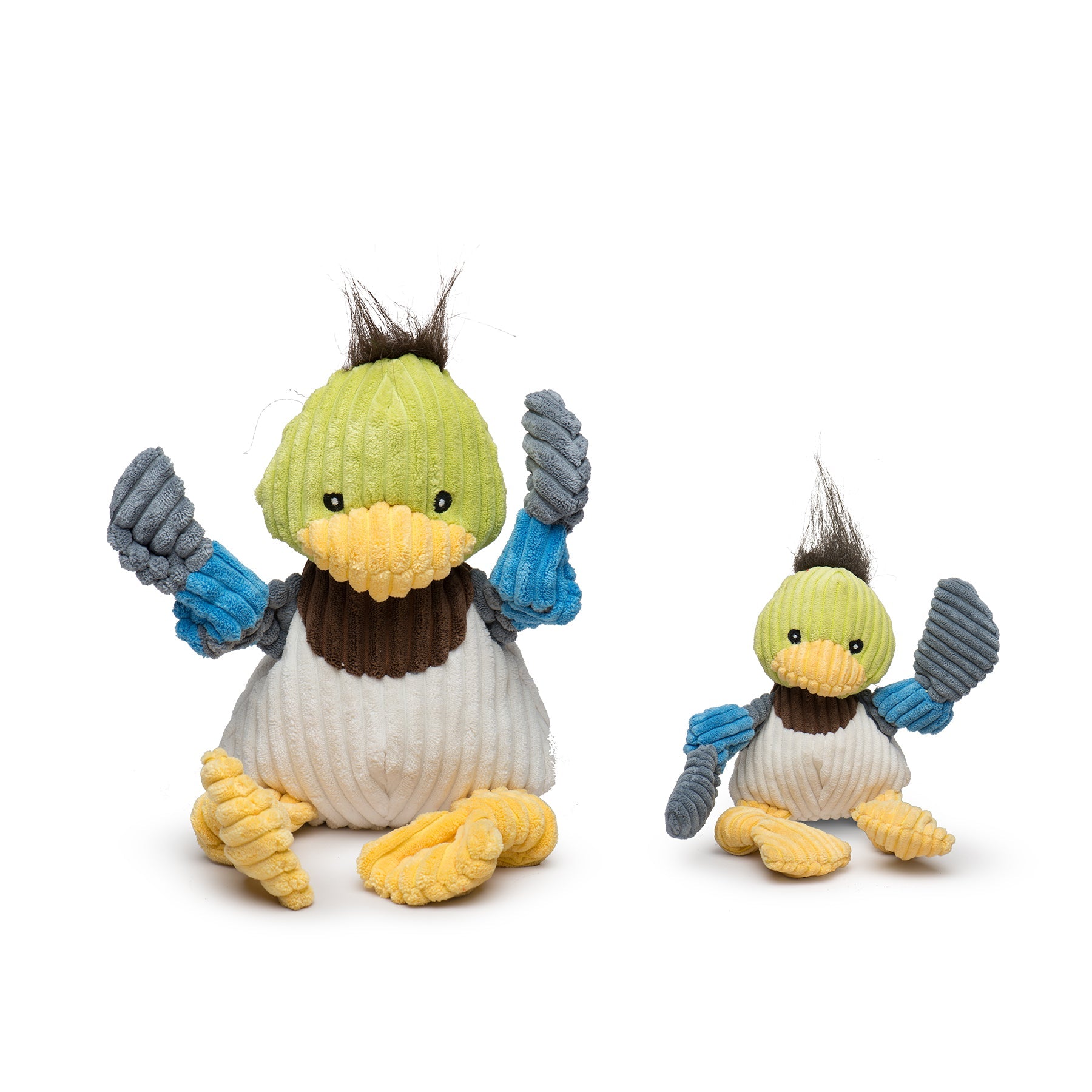 Knotted Plush Dog Toy with Squeakers – Durable, Soft, Multiple Sizes