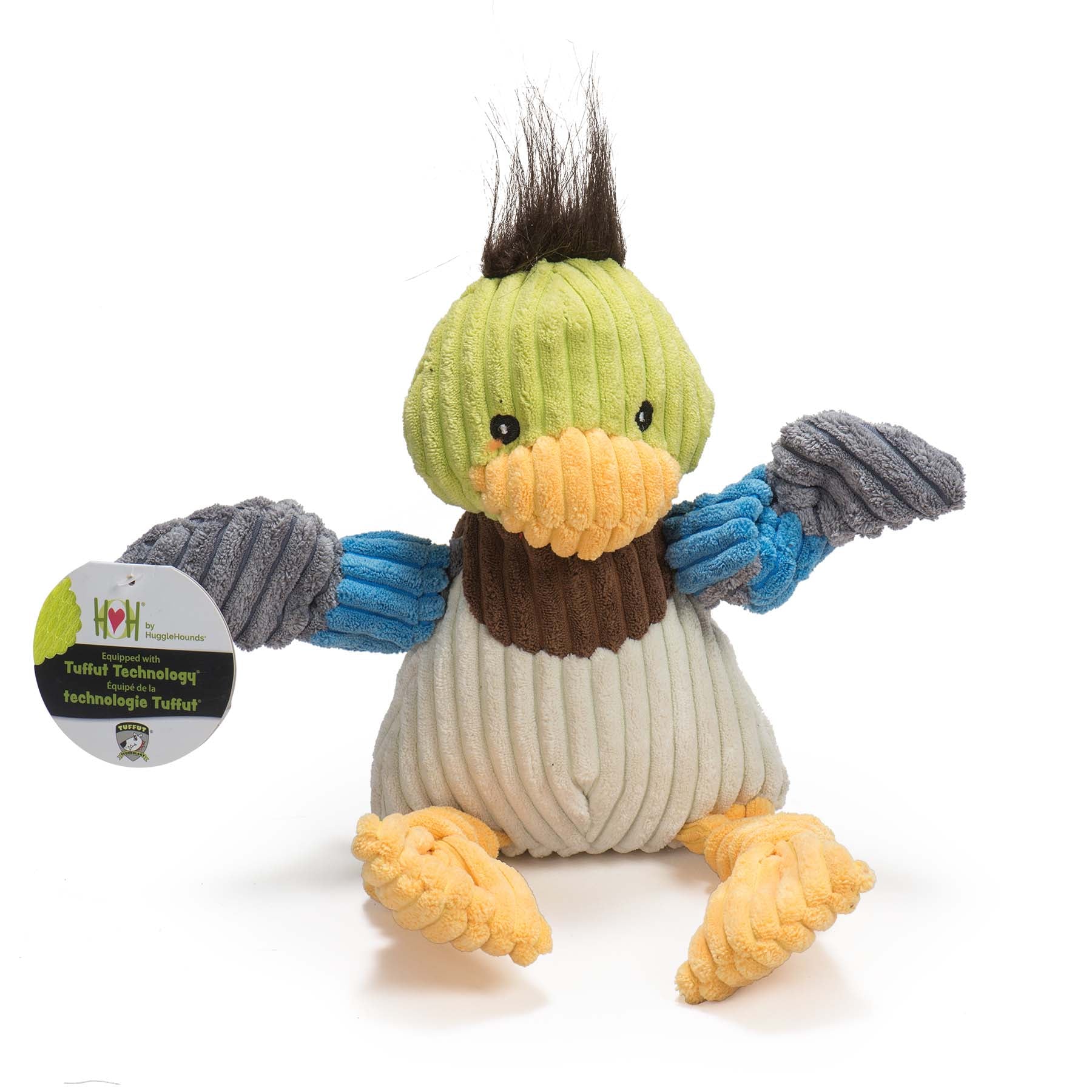 Knotted Plush Dog Toy with Squeakers – Durable, Soft, Multiple Sizes