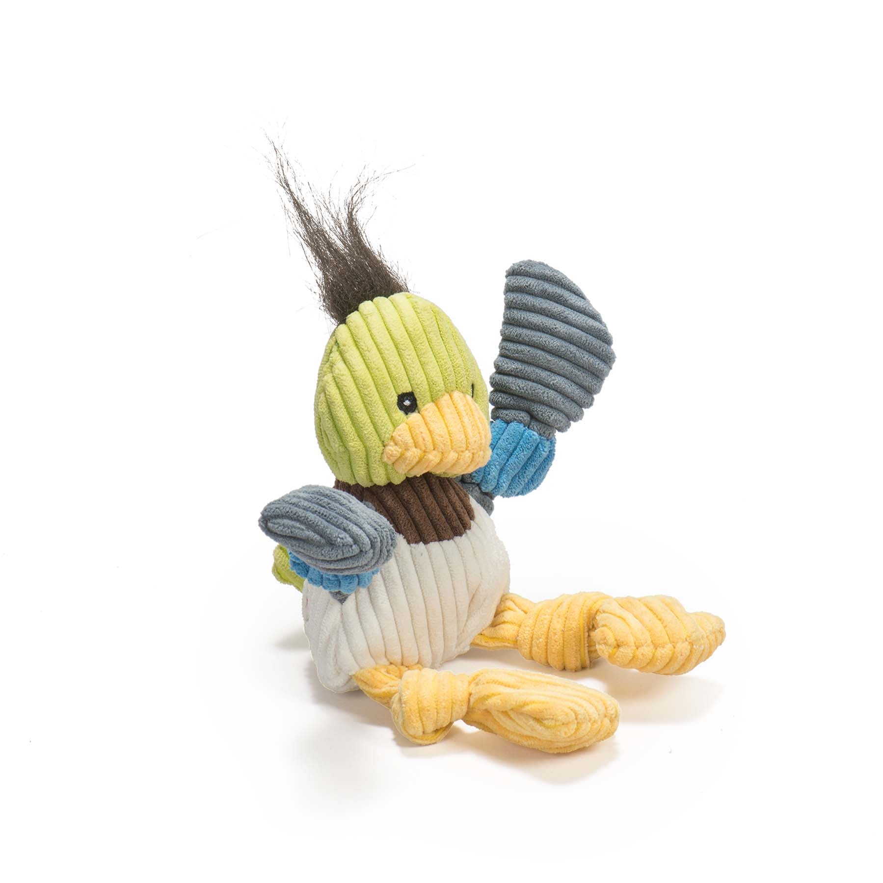Knotted Plush Dog Toy with Squeakers – Durable, Soft, Multiple Sizes