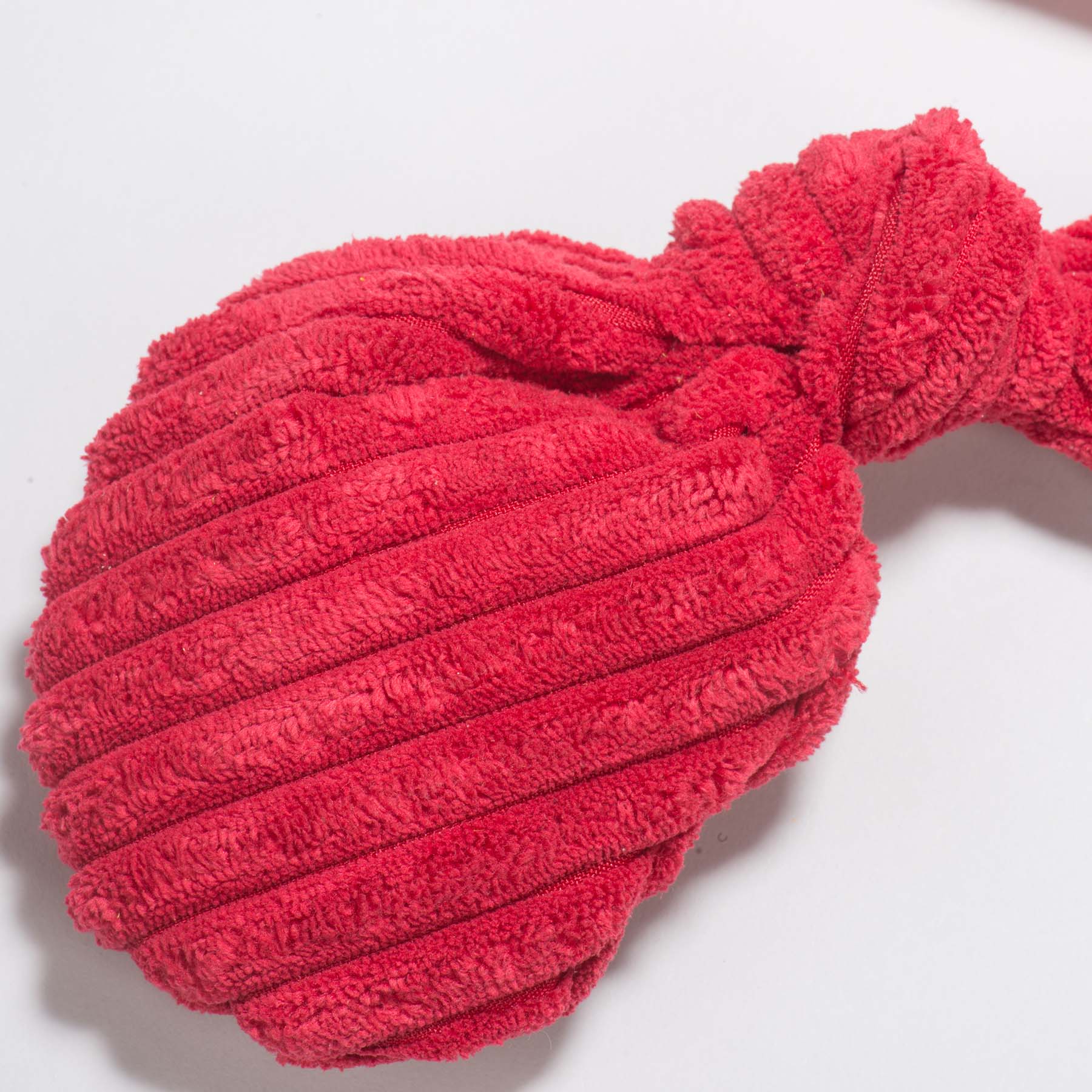 Plush Knotted Dog Toy with Squeakers – Tuffut Technology®
