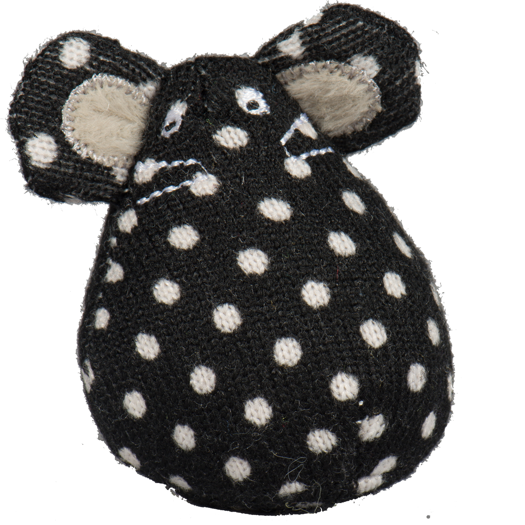 Polka Dot Catnip Mice Toys, 16-Pack with Storage Bucket