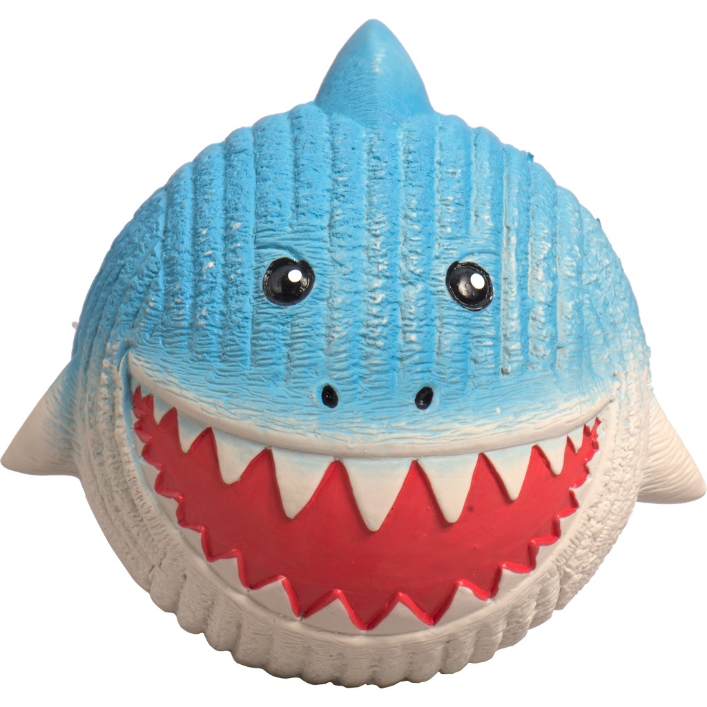 Finn the Shark Ruff-Tex Ball, 3" Floating Dog Toy