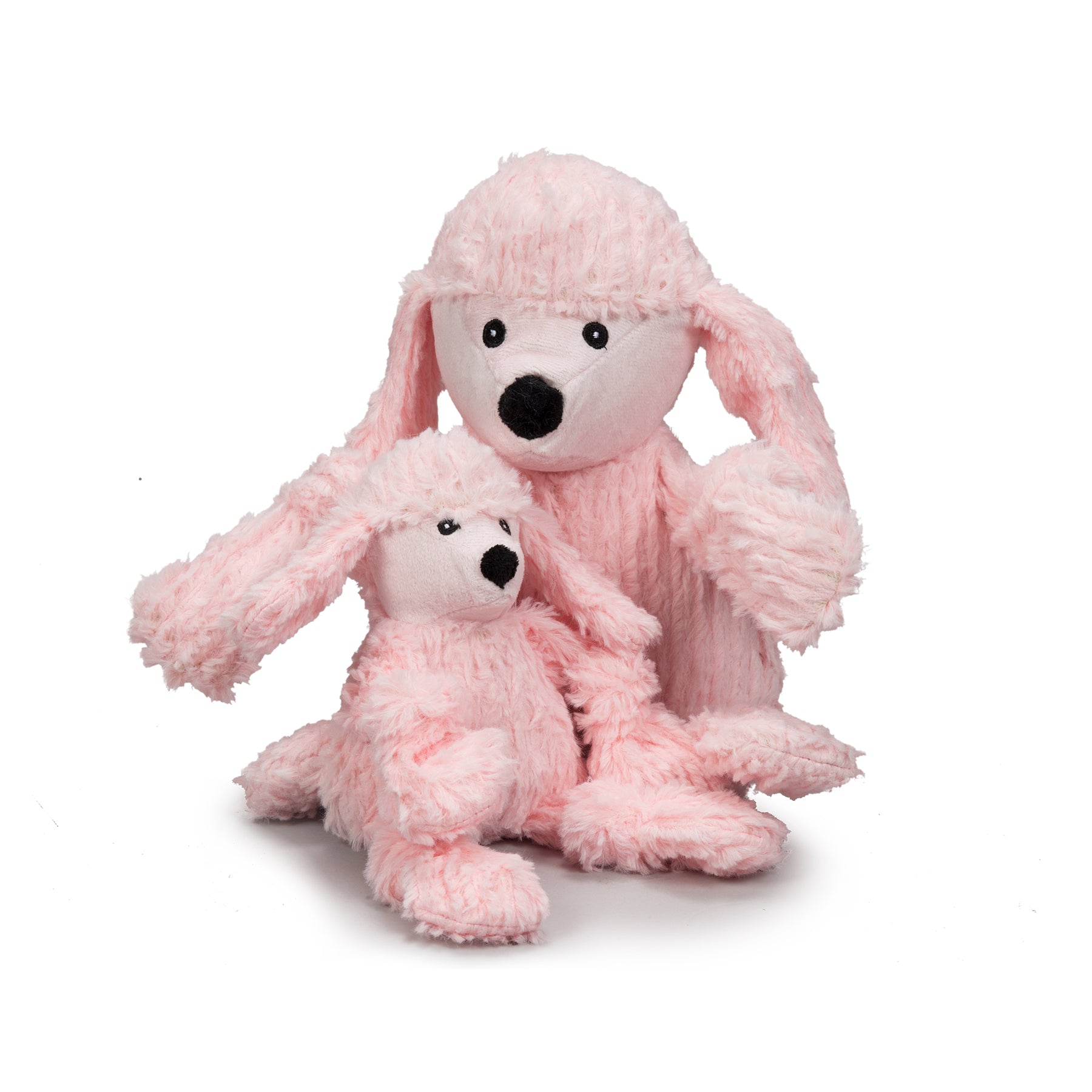 Diva the Pink Poodle Knottie® Plush Dog Toy