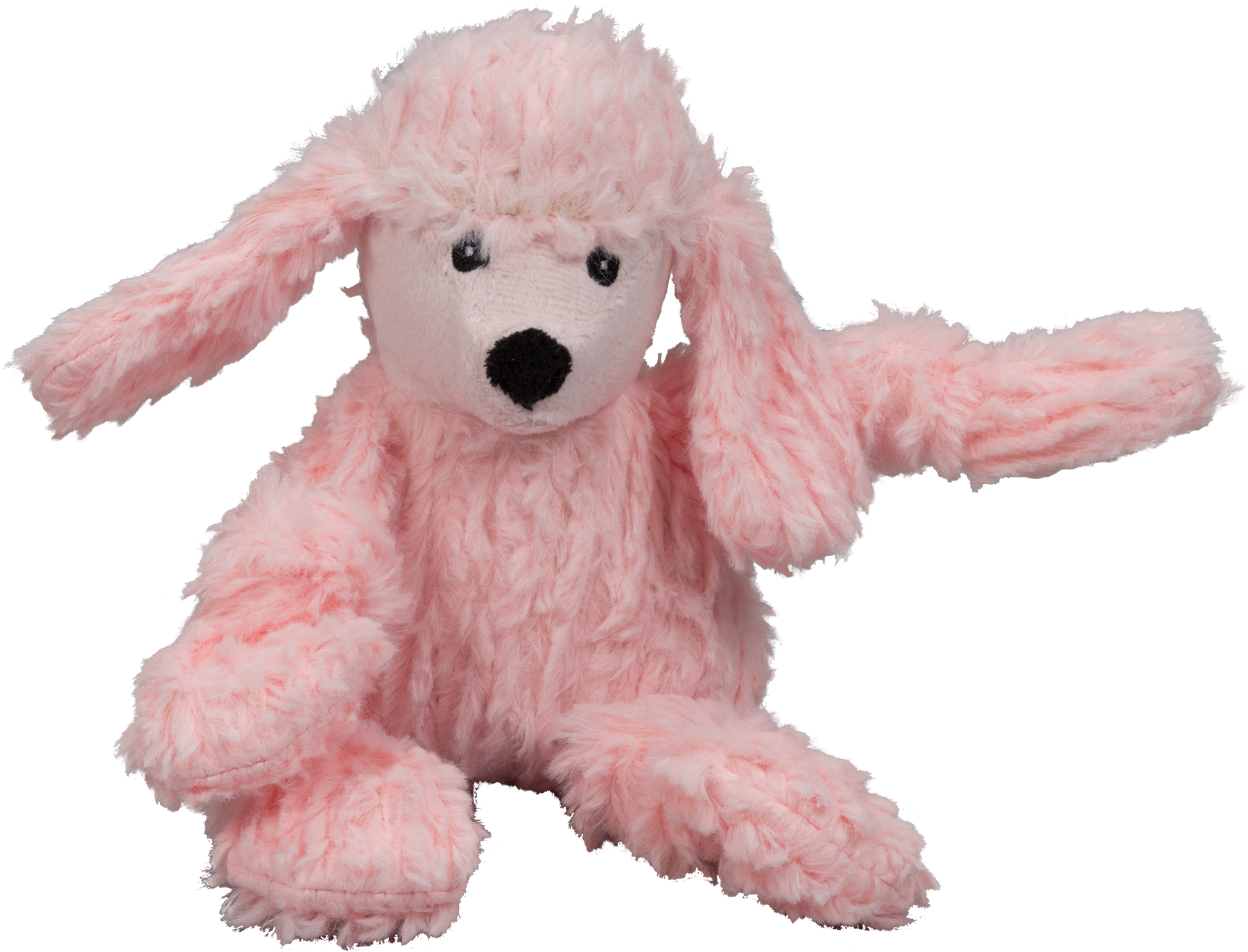 Diva the Pink Poodle Knottie® Plush Dog Toy