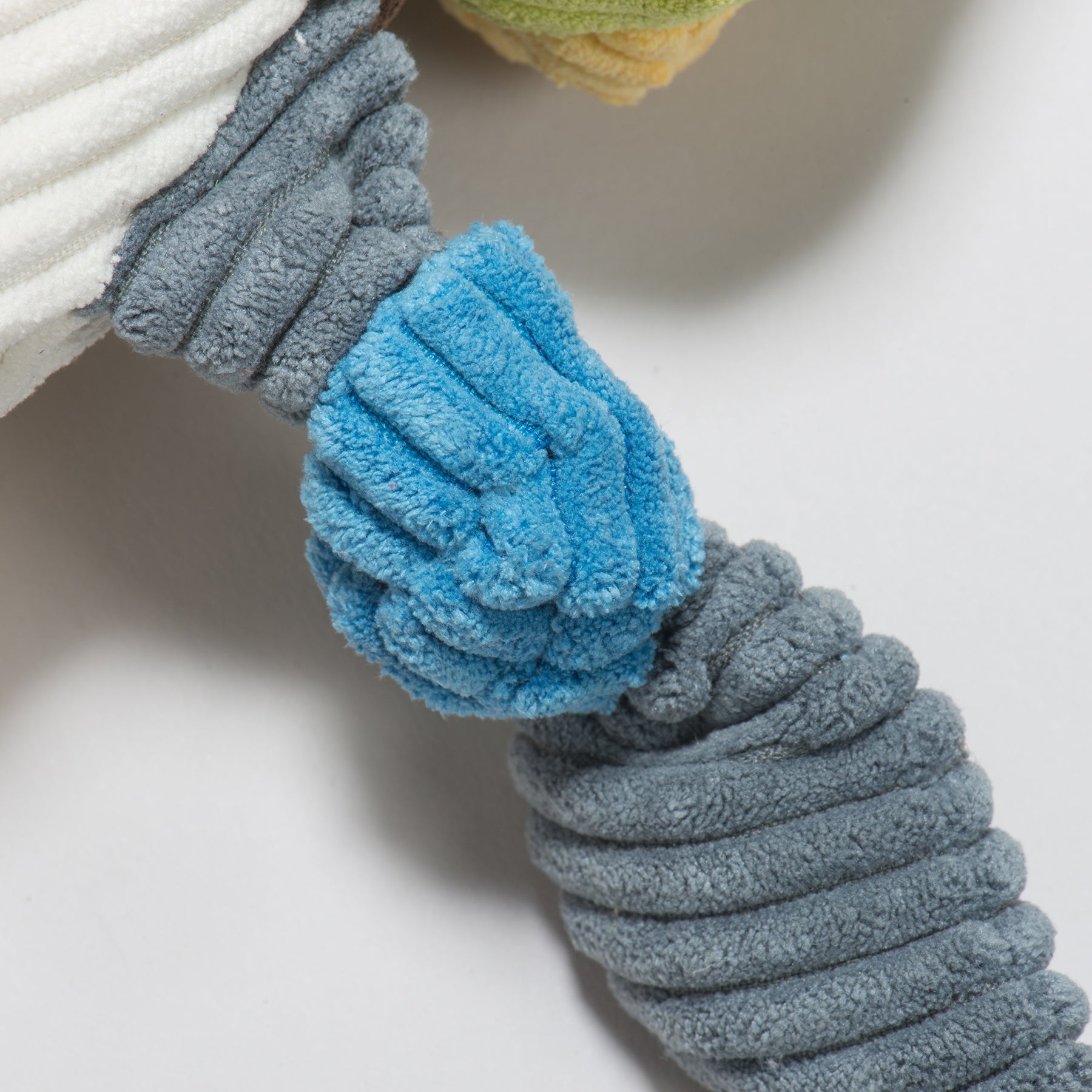Knotted Plush Dog Toy with Squeakers – Durable, Soft, Multiple Sizes