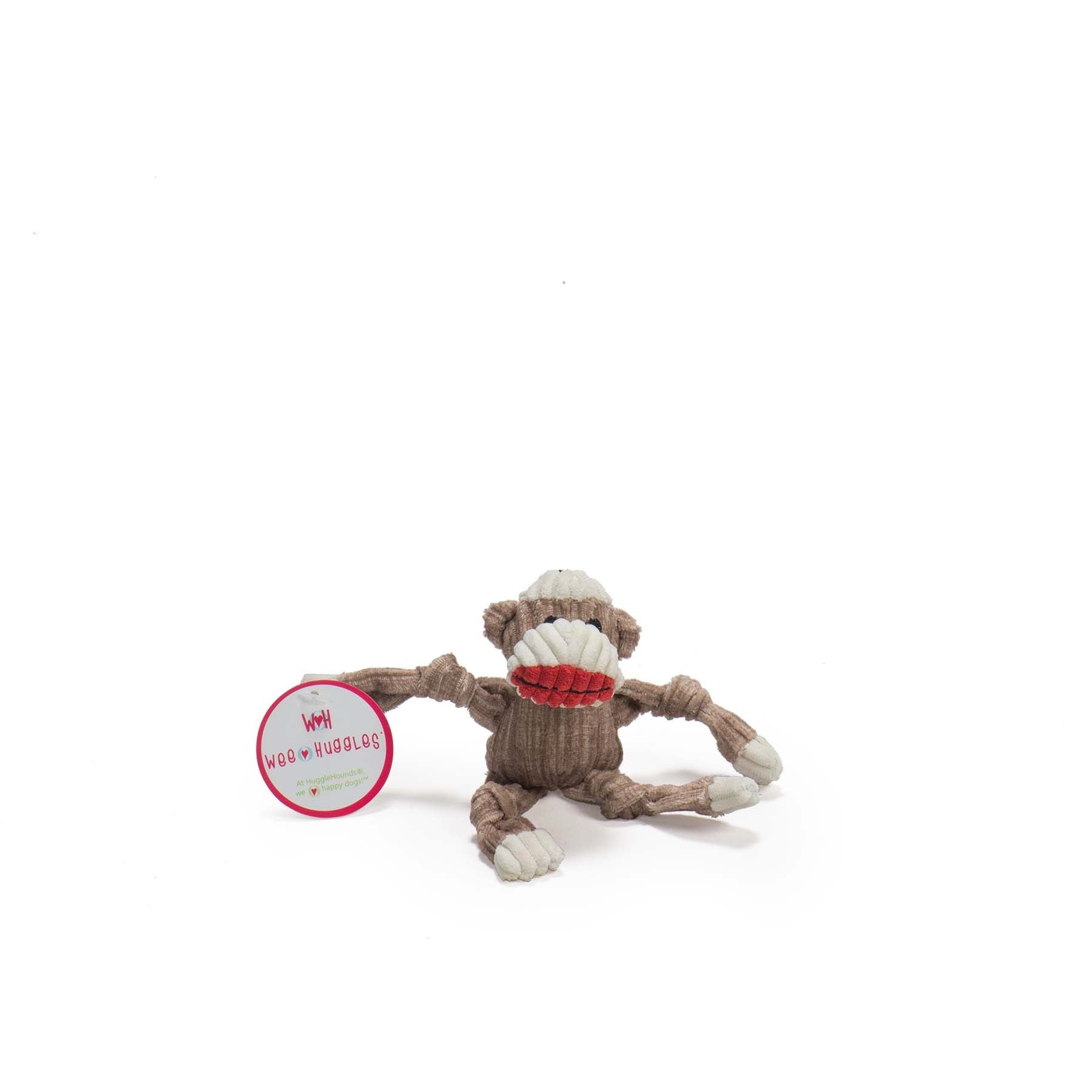 Wee Huggles 6-Pack Plush Dog Toys for Small Breeds