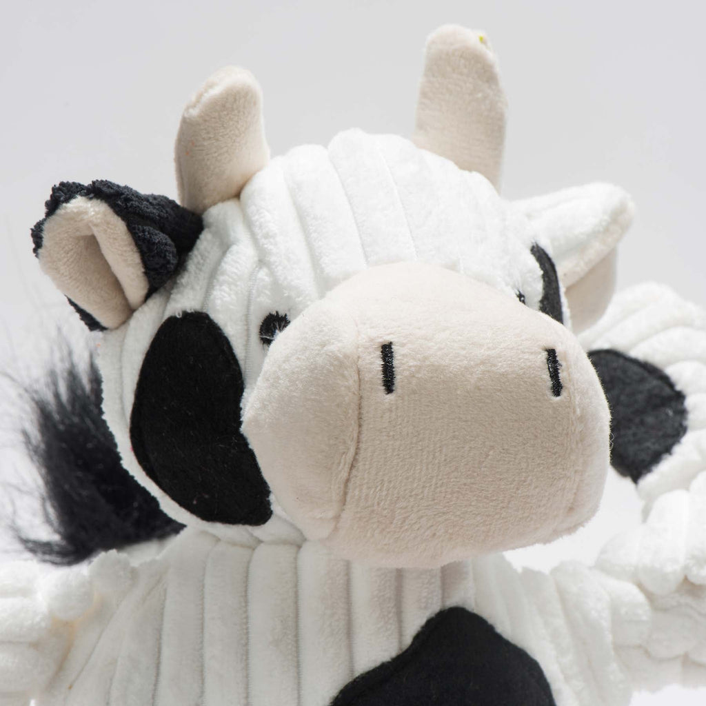 Knotted Plush Dog Toy with Tuffut Technology, Multiple Squeakers
