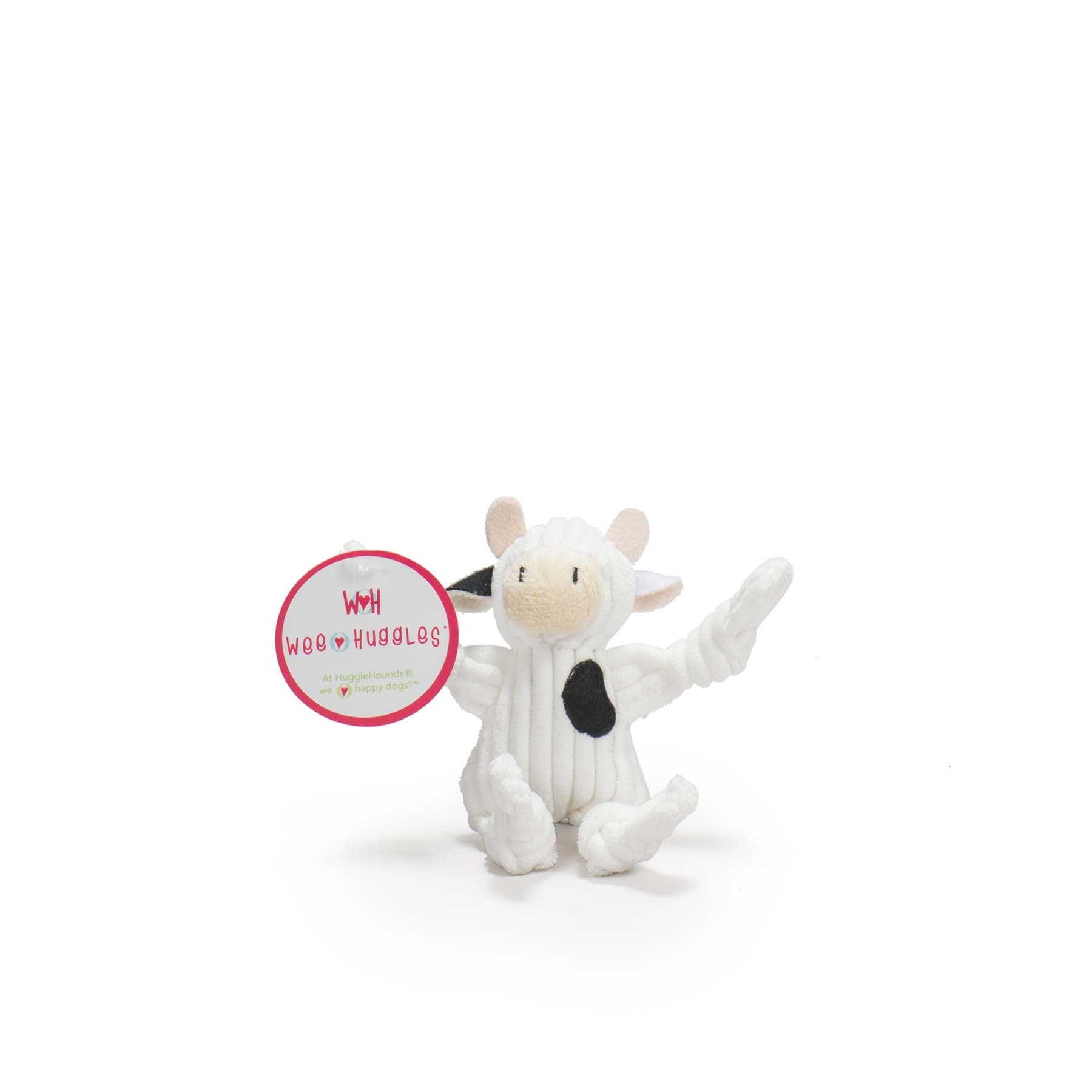 Wee Huggles 6-Pack Plush Dog Toys for Small Breeds