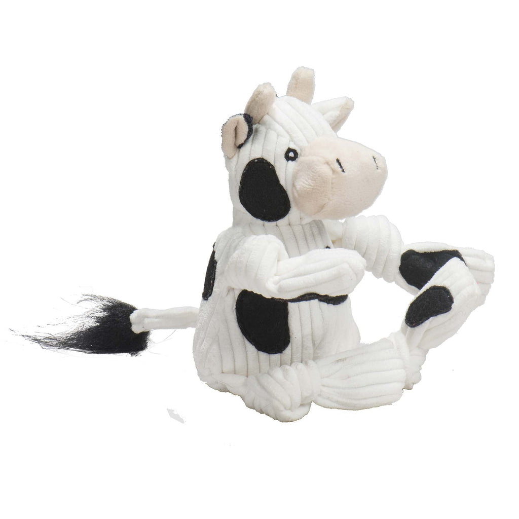 Knotted Plush Dog Toy with Tuffut Technology, Multiple Squeakers