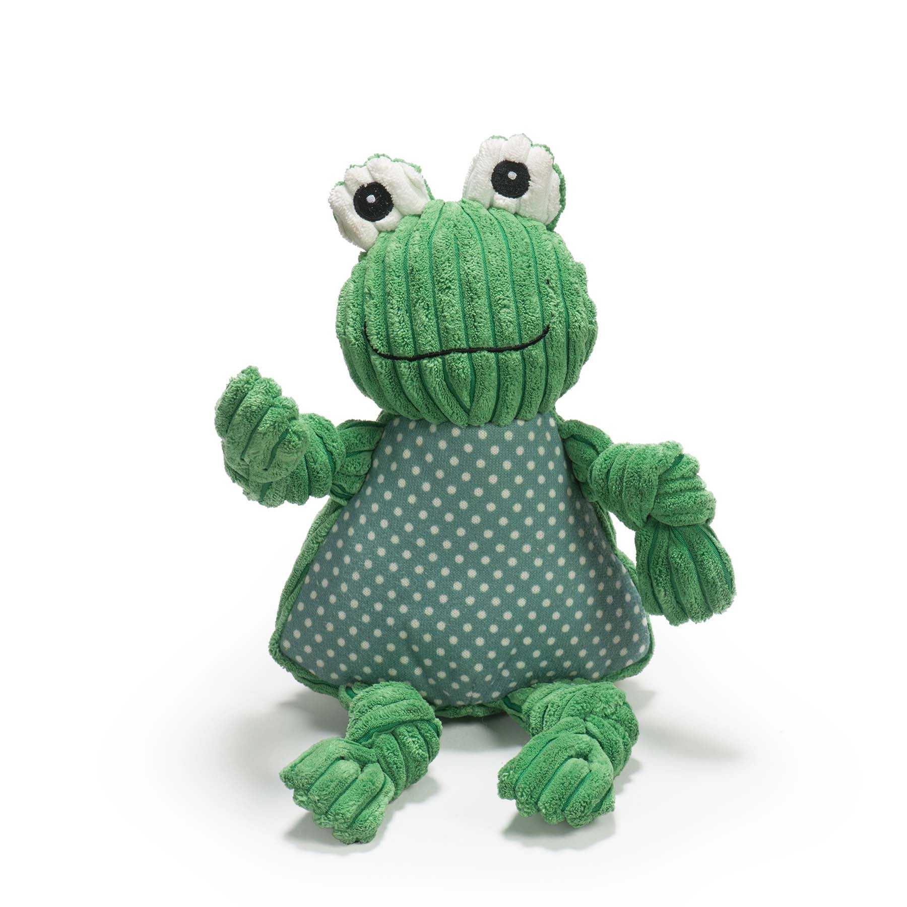 Knotted Plush Dog Toy with Tuffut Technology, Multiple Squeakers