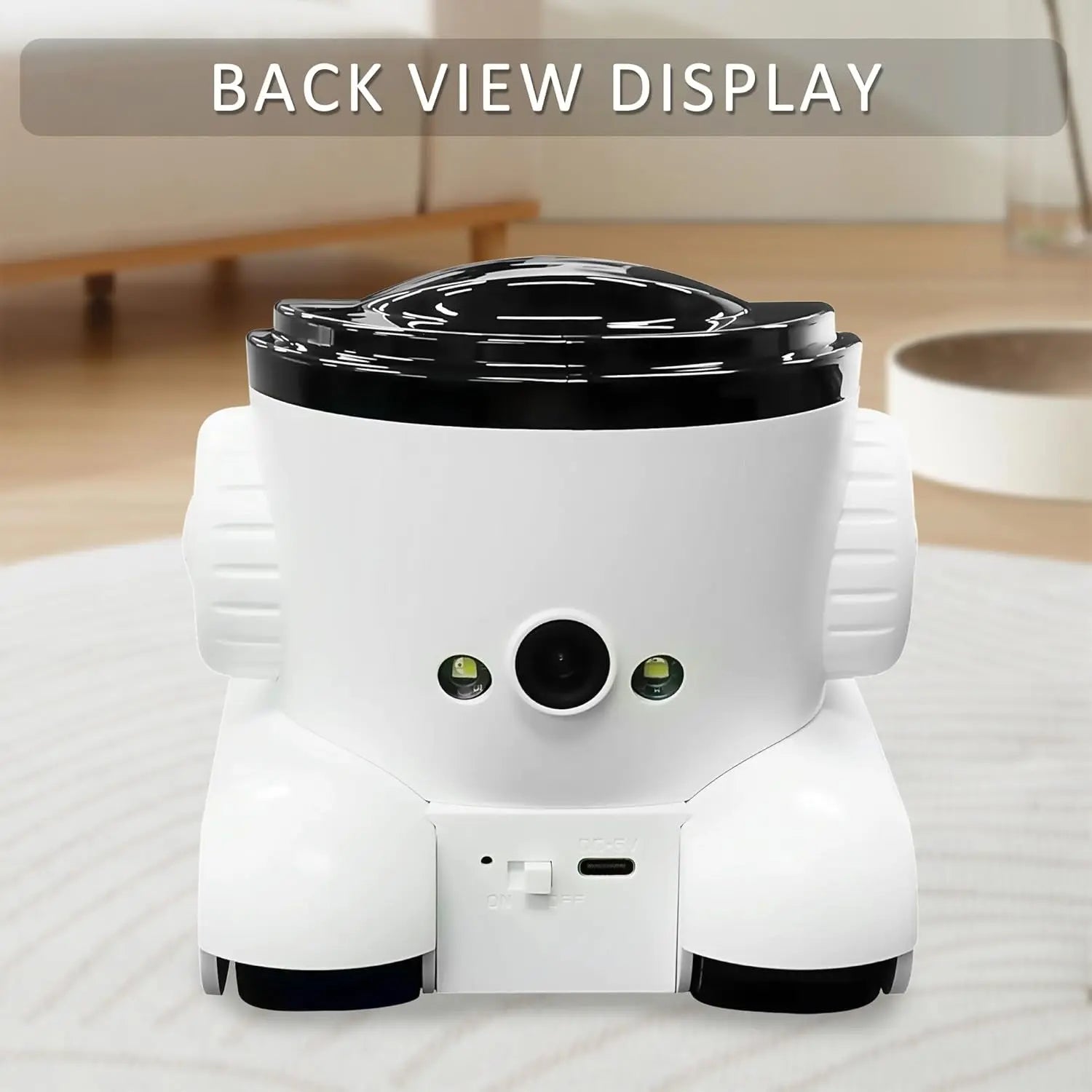 Smart Pet Camera Robot with 1080P HD Video and 360° App Control