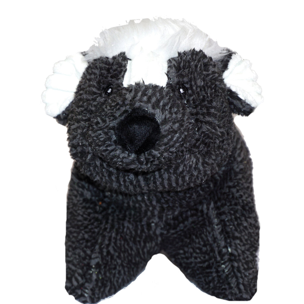 Squooshie Skunk Plush Dog Toy with Tuffut Technology, 14-Inch