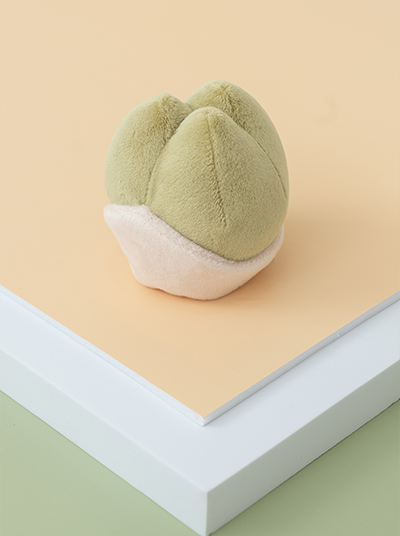 Plush Dog Toy with Squeaker and Hidden Treat Pocket