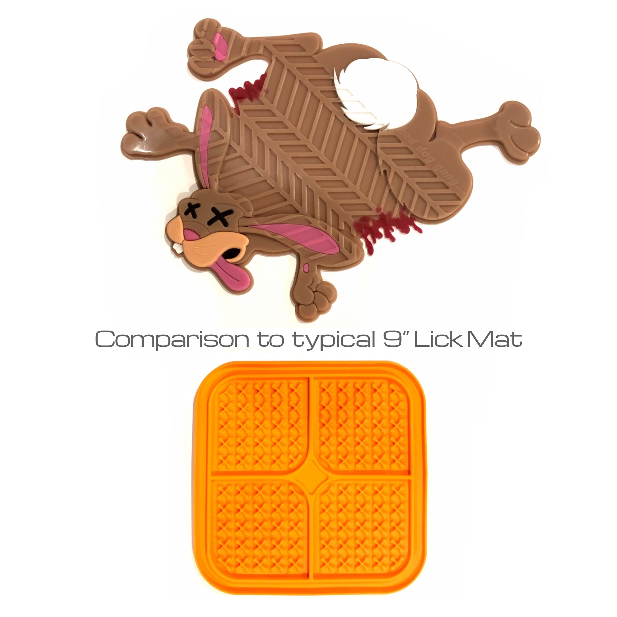 Roadkill Lick Mat for Dogs – Food-Grade Silicone, Handmade in Utah