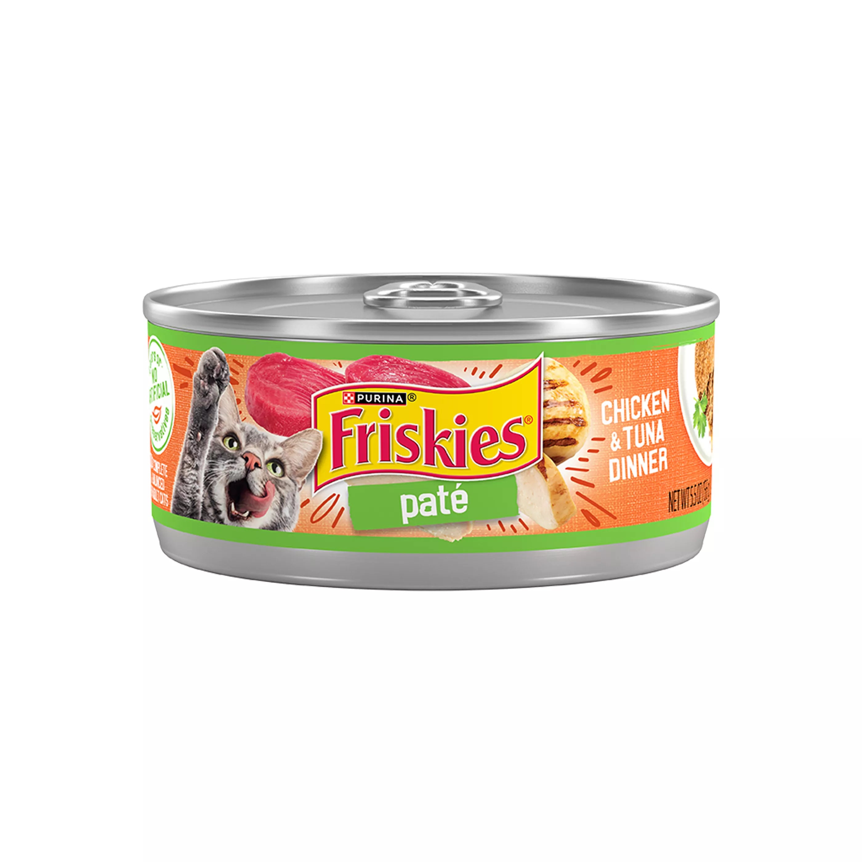 Chicken & Tuna Pâté Wet Cat Food for Kittens and Adults