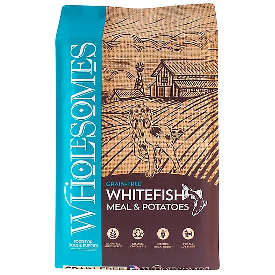 Wholesomes Grain-Free Whitefish Meal & Potatoes Dog Food
