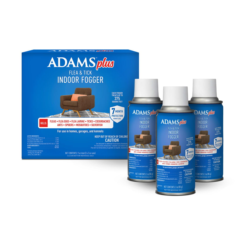 Adams Complete Indoor & Outdoor Flea Treatment System for Small Dogs 5–14 lbs