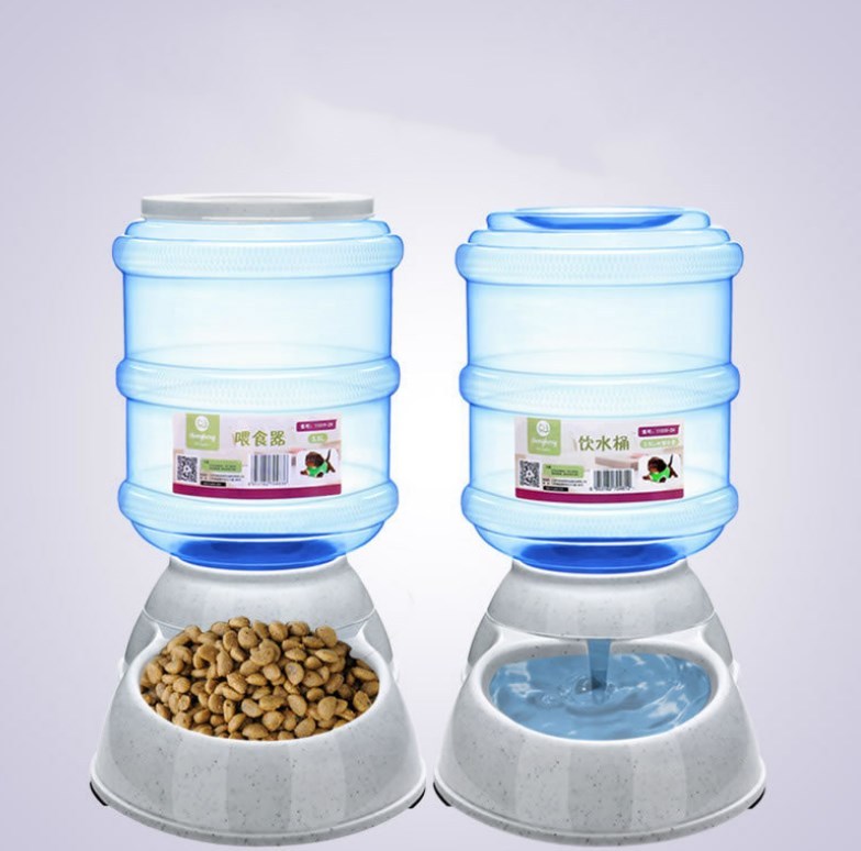 Automatic Pet Feeder or Water Dispenser, Food-Grade PP, 3.5L or 11L