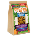 Crunchers Pumpkin Dog Treats with Turkey and Vegetables