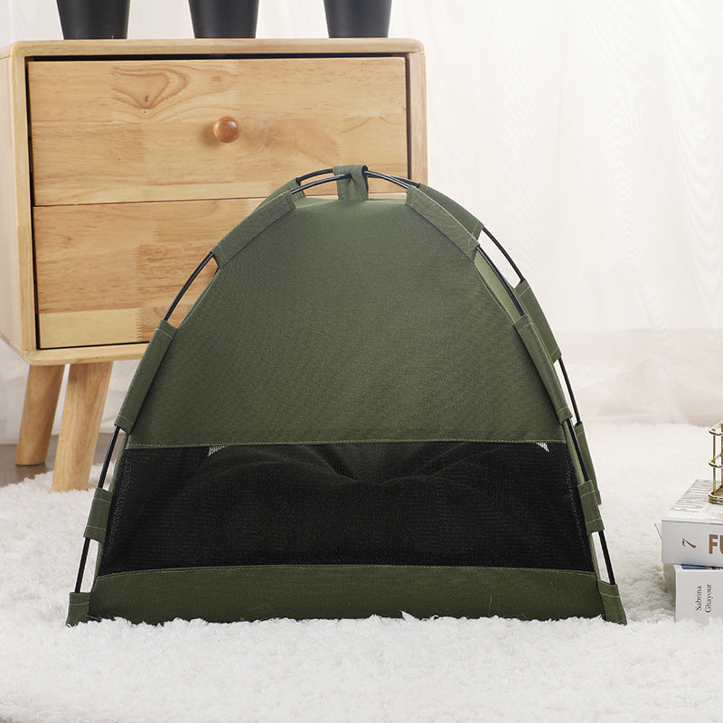 Cozy Cloth Pet Nest for Small Cats and Dogs, Machine Washable