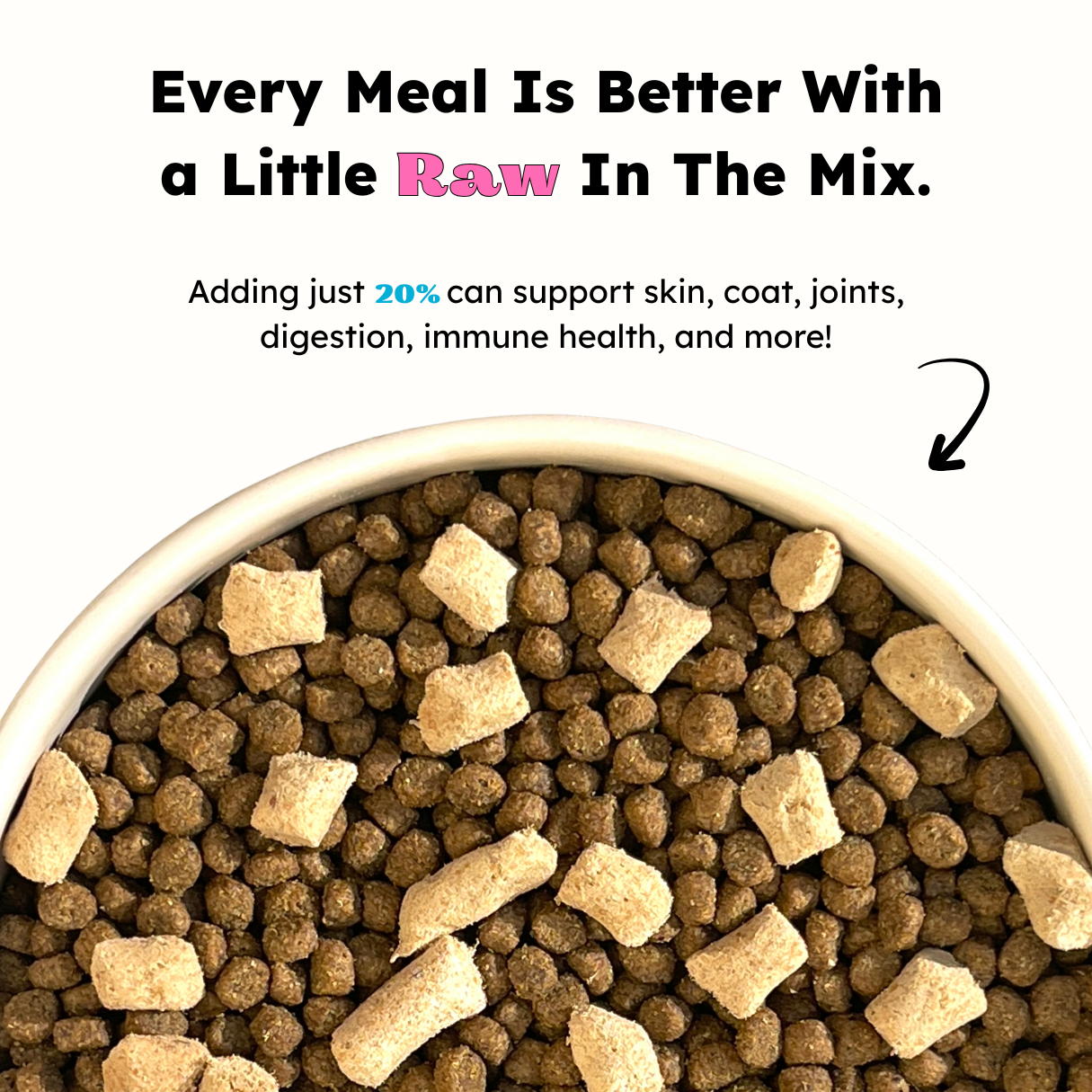 Balanced Bowls Freeze-Dried Chicken & Salmon Dog Food