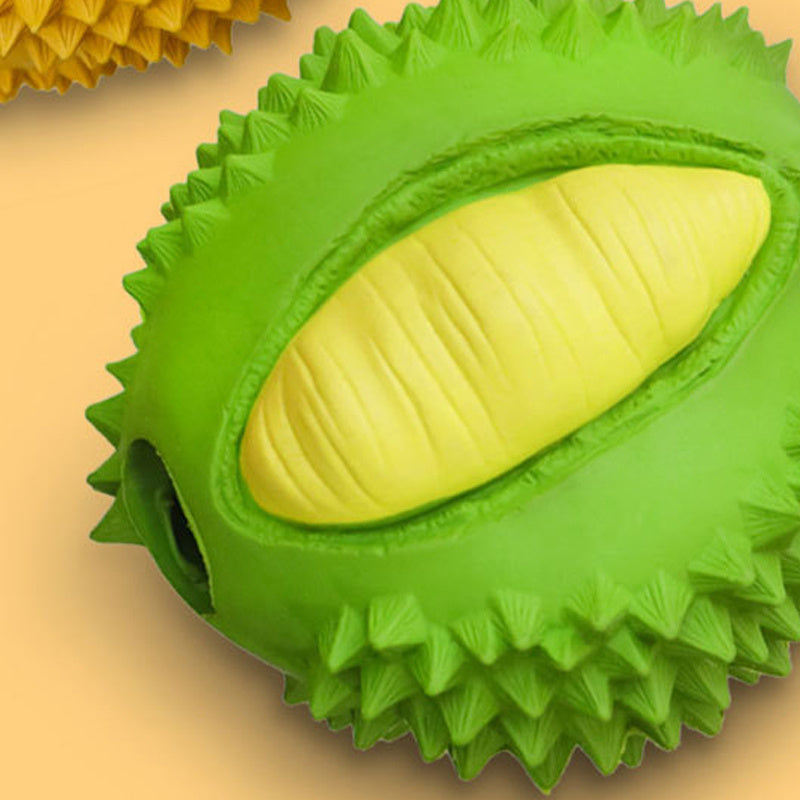 Rubber Dog Chew Toy in Fruit Shapes, Multiple Sizes