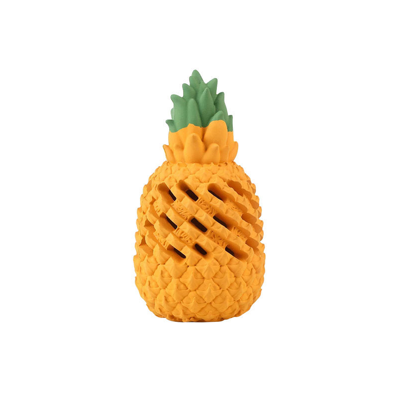Rubber Dog Chew Toy in Fruit Shapes, Multiple Sizes