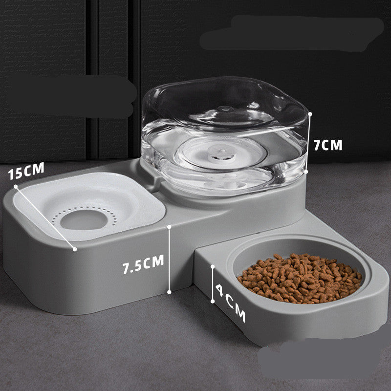 Dual Pet Feeding and Water Bowl Set – Multiple Colors and Styles