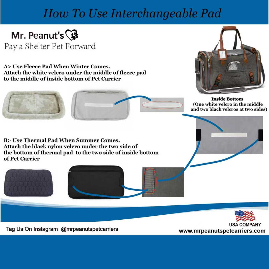 Mr. Peanut's Gold Series V3.0 Pet Carrier