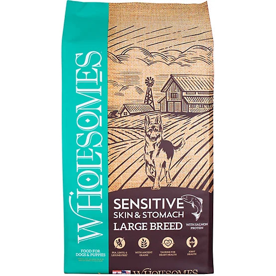 Salmon & Ancient Grains Dry Dog Food for Sensitive Skin & Stomach