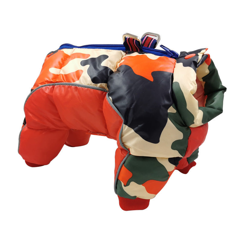 Cotton Winter Dog Vest – Casual Warm Coat for Dogs