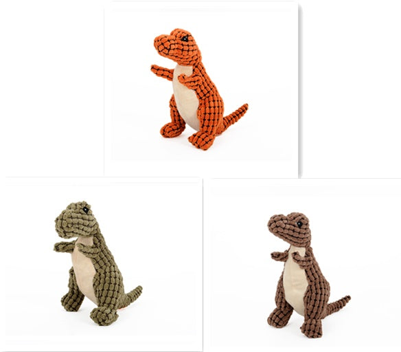 Plush Corn Velvet Pet Toy with Sounder – 25cm or 50cm
