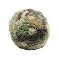 HuggleFleece Camouflage Ball Plush Dog Toy, Large 8"