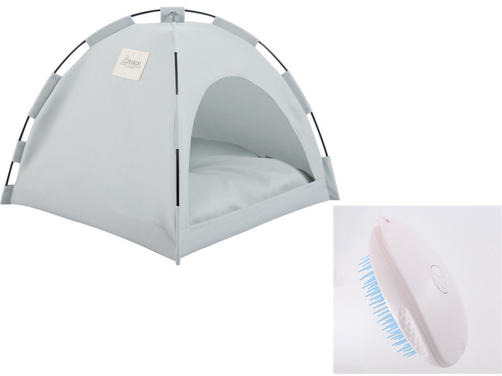 Cozy Cloth Pet Nest for Small Cats and Dogs, Machine Washable