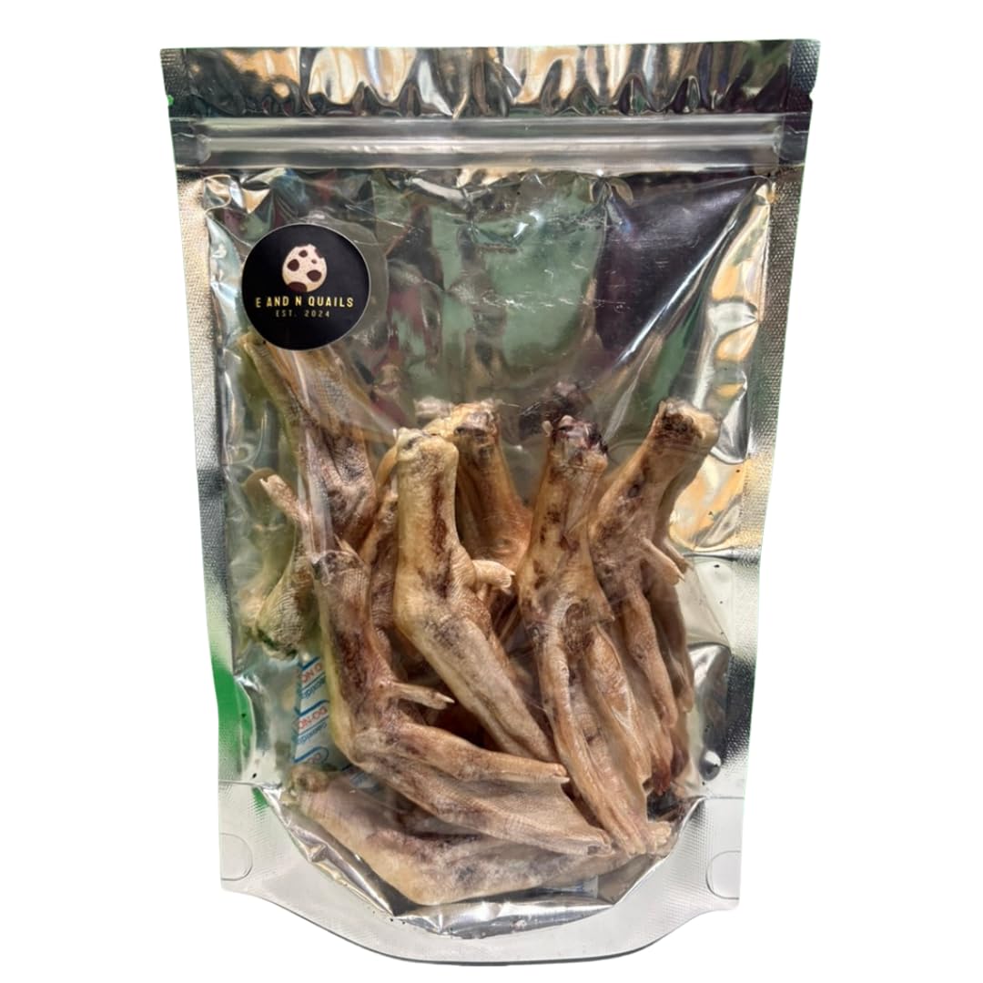Freeze-Dried Duck Feet Dog Treats – Single Ingredient