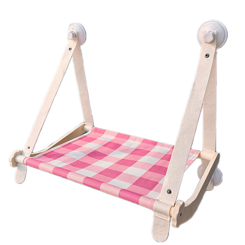 Window Cat Bed with Suction Cups, Foldable, Large Size